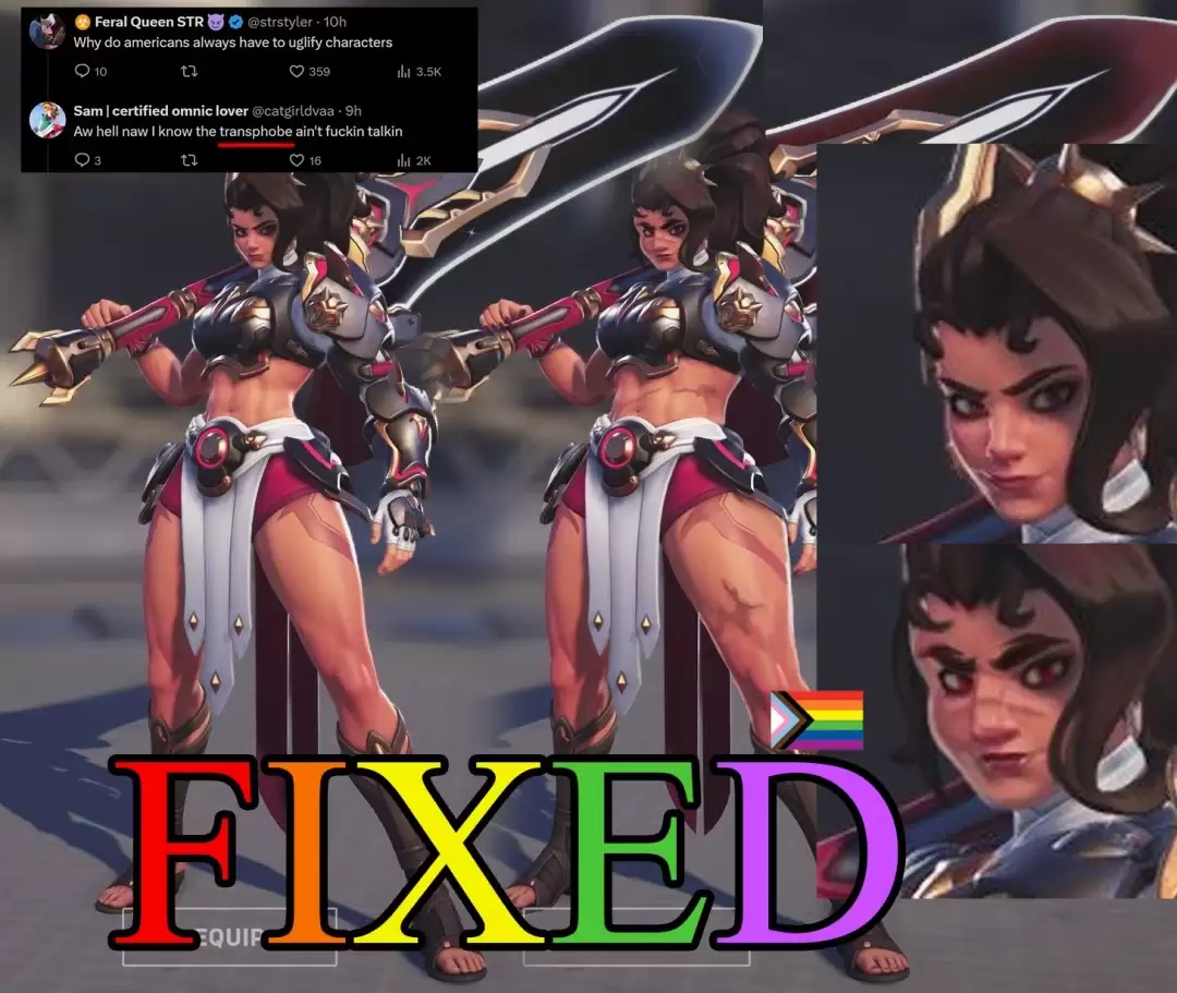 暴雪设计师硬核回怼！《守望先锋2》新英雄斩仇者外形争议：沙漏身材与无痕面容的真相揭秘