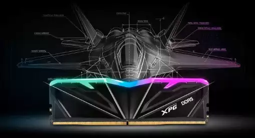 威刚XPG推出ARMAX DDR5内存条 战斗机风格散热马甲设计