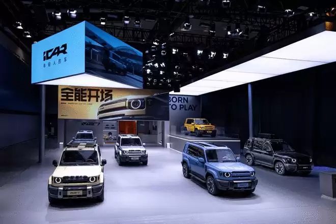 “平民卫士”搅局硬核SUV市场  iCAR V27首发登场