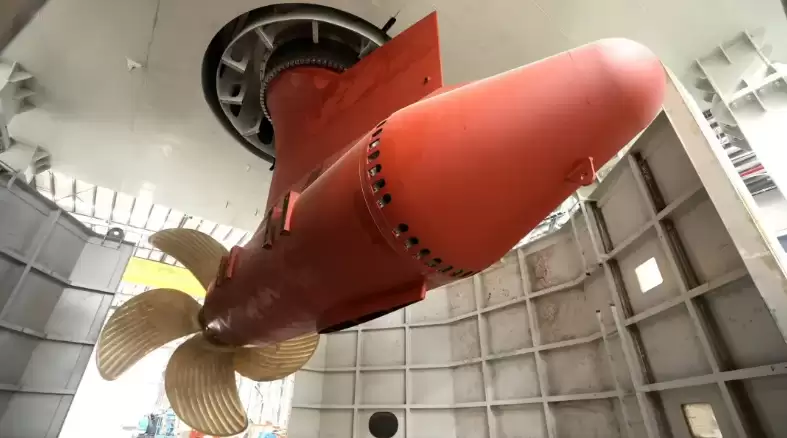 我国船用吊舱推进器突破国际技术壁垒:实现100%国产化,性能比肩国际先进水平