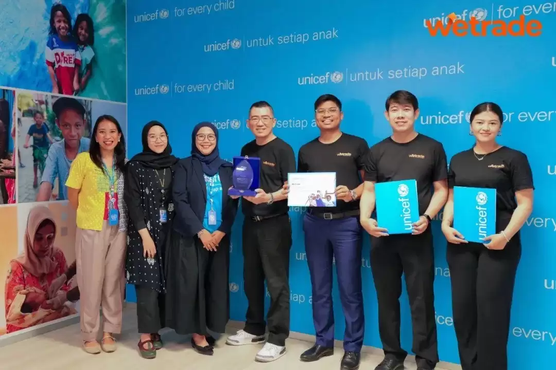 WeTrade受邀参访联合国儿童基金会(UNICEF)印尼分会
