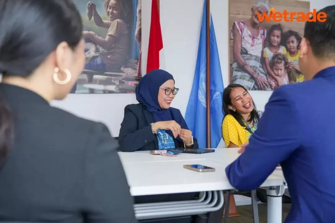 WeTrade受邀参访联合国儿童基金会(UNICEF)印尼分会