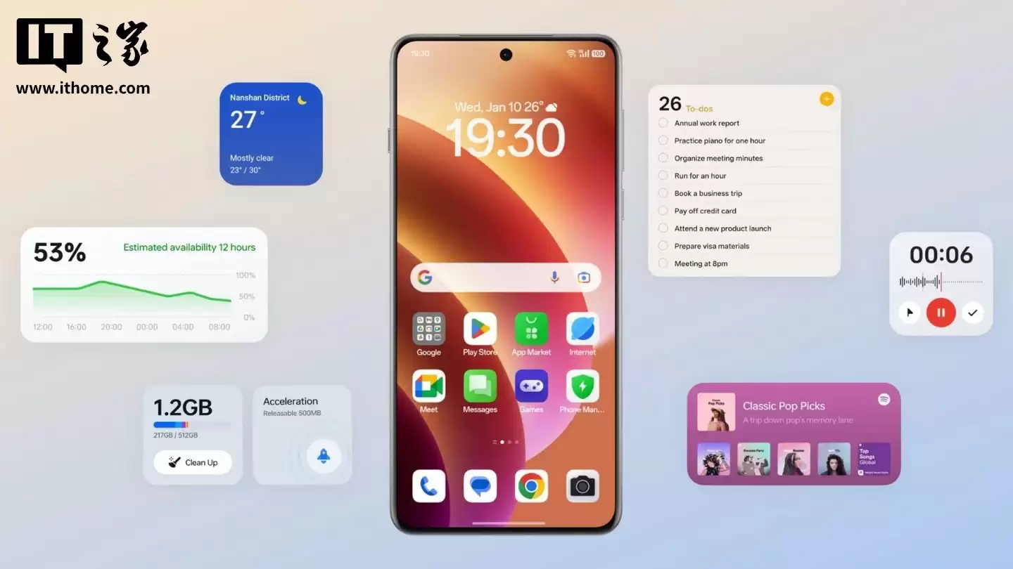 OPPO ColorOS 16 系统 12 月升级计划公布,12 月 12 日适配 Find N2、一加 11 等机型