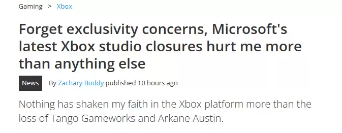 微软Xbox创作自由成幻想?