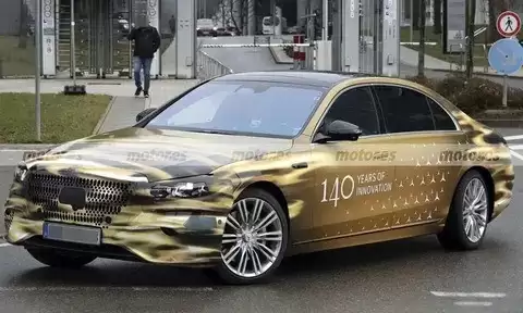 全新奔驰S级曝光：2026年亮相，搭载插混动力与L3+智驾