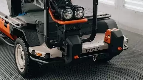 丰田推可DIY组装的模块化卡车