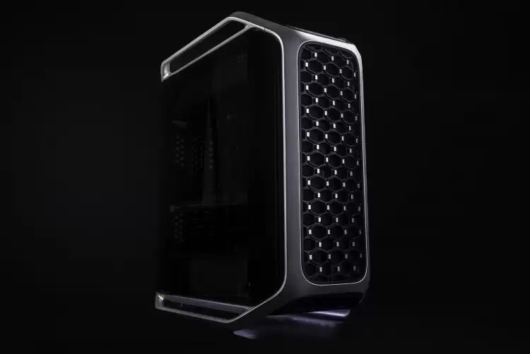 酷冷至尊推出 COSMOS ALPHA 全塔机箱：内置金属海绵散热孔，侧透设计