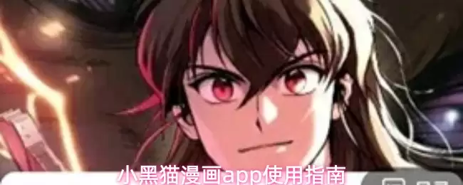 小黑猫漫画app使用指南