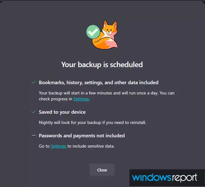 火狐 Firefox 浏览器酝酿 Win10 转 Win11 原生备份工具，数据可全量加密迁移