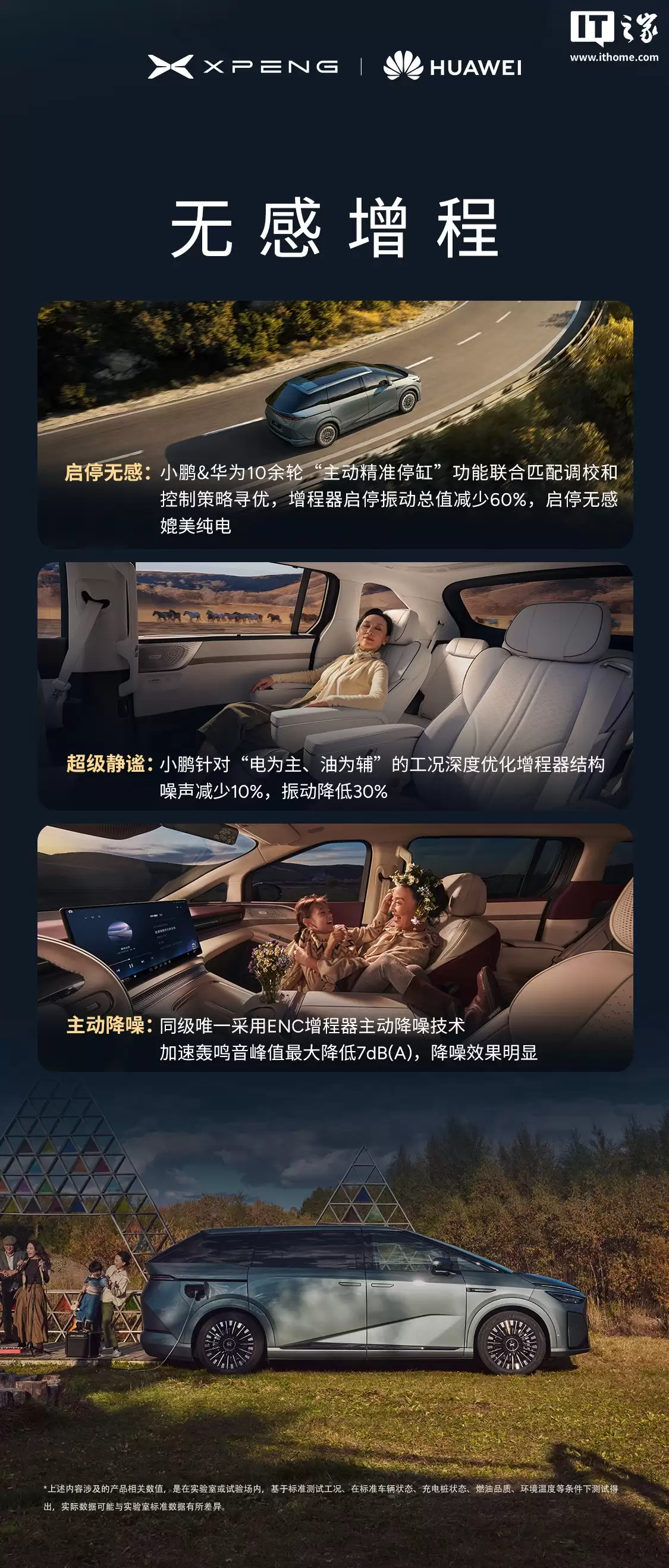 小鹏 X9 超级增程全球首发华为 DriveONE 下一代增程发电机：业内最高功率密度，工况发电效率 ≥ 92%