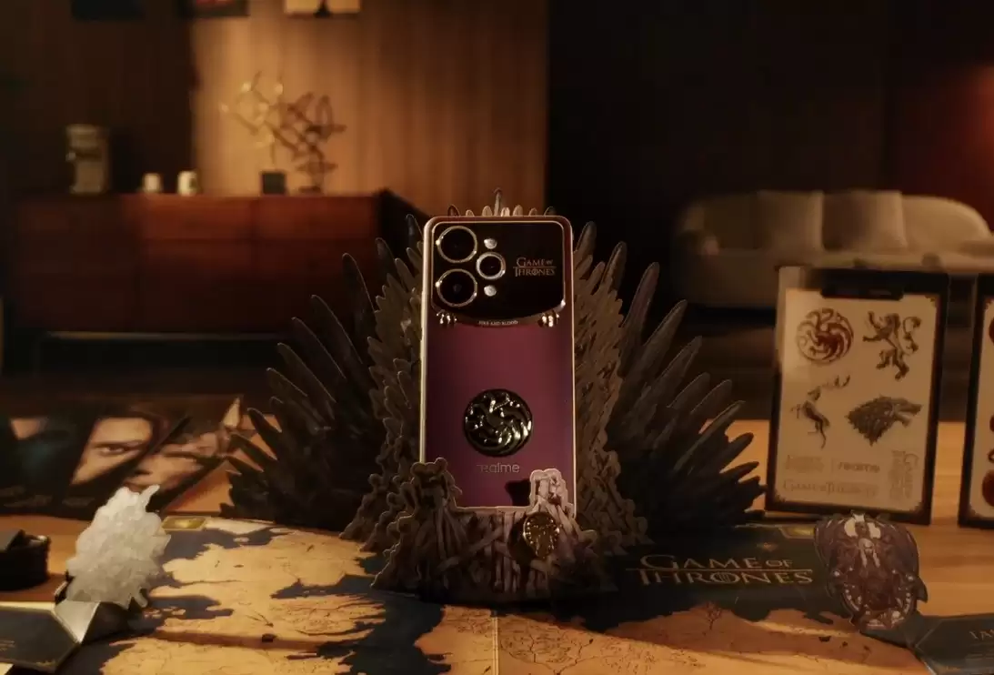 realme 联名《权力的游戏》全球首款定制手机官宣即将上市，基于真我 15 Pro 打造