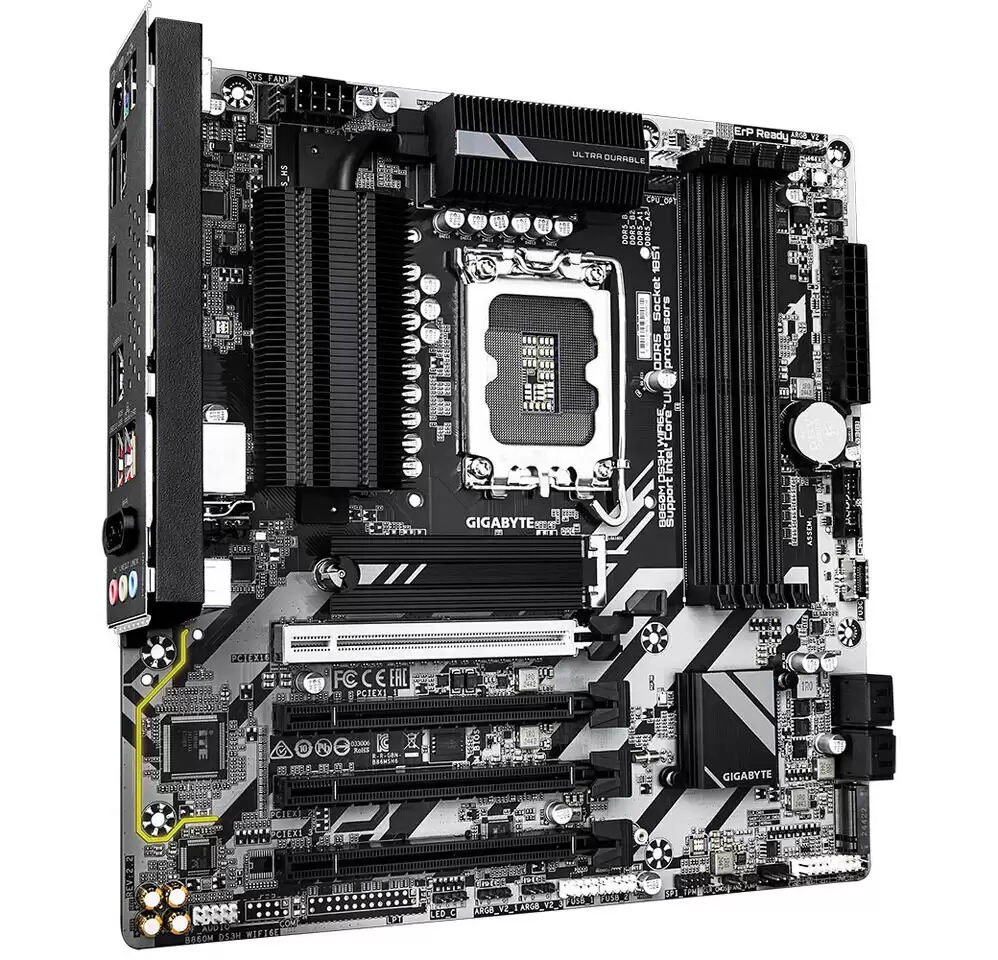 技嘉推出 B860M DS3H Rev 2.0：主流主板首次配备堆栈式 VRM 散热，最高支持 DDR5-9066 内存