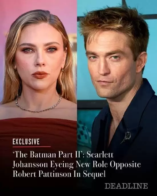 寡姐离开漫威闯DC！斯嘉丽·约翰逊加盟《新蝙蝠侠2》