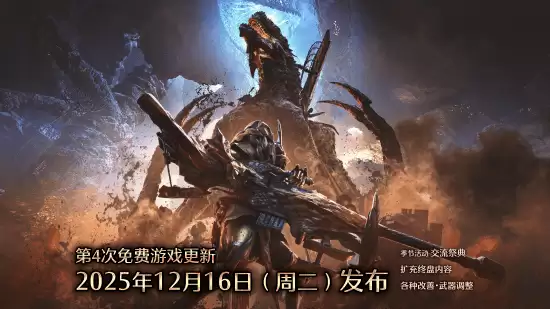 怪物猎人：荒野12月更新前瞻：新怪物、系统优化与强化机制全面升级