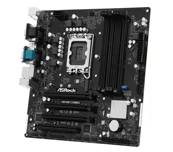 华擎又出妖板H610M Combo：DDR4与DDR5合体
