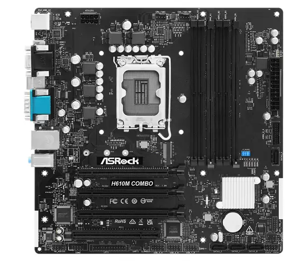 华擎又出妖板H610M Combo：DDR4与DDR5合体