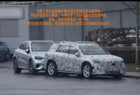 全新奔驰纯电GLC七座版亮相，专为中国加长打造