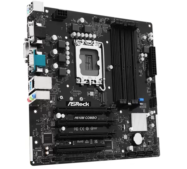 华擎又出妖板H610M Combo：DDR4与DDR5合体