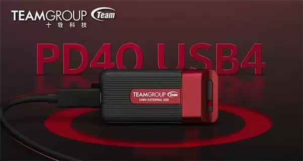 十铨推出TEAMGROUP PD40迷你pSSD：USB4规格 读速4000MB/s