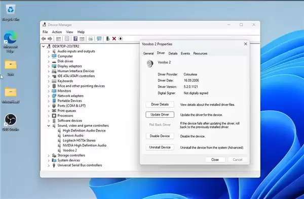 跨越25年的兼容：古老3dfx Voodoo2点亮搭载9900X的Windows 11！