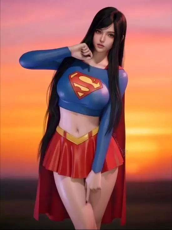 建模师重塑剑星渡鸦为女超人引爆热议