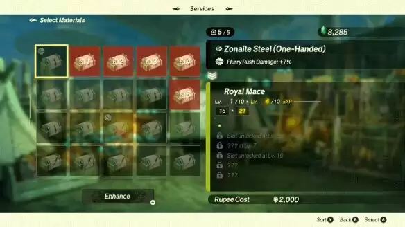 塞尔达无双封印战记怎么升级武器 塞尔达无双封印战记升级武器指南