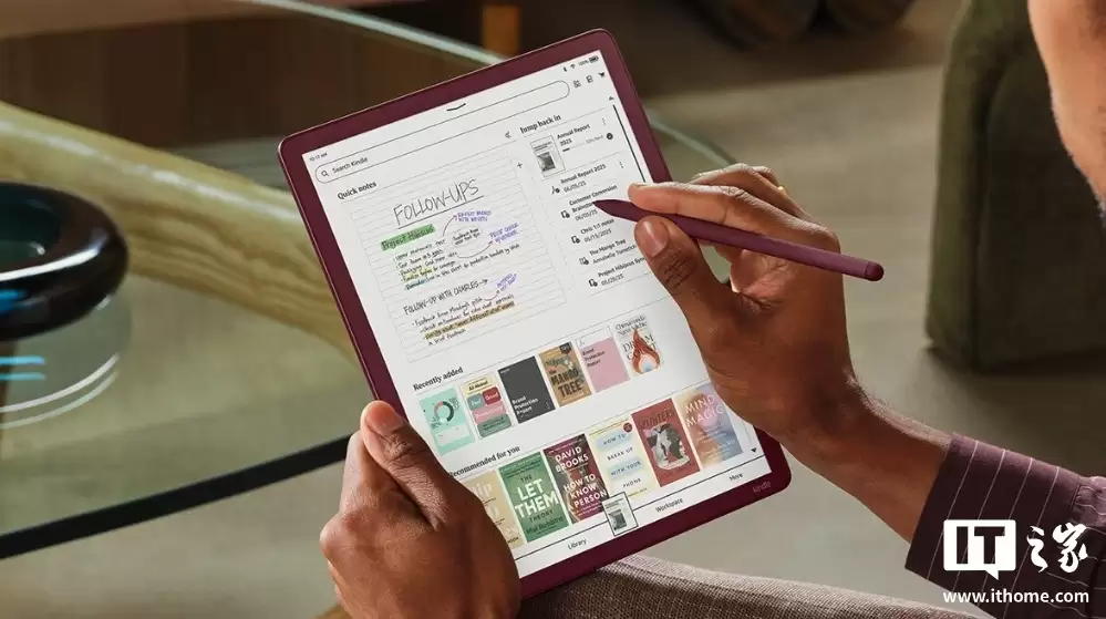 微软 PP 哥加盟亚马逊首发新品,新款 Kindle Scribe 墨水平板 12 月 10 日上市