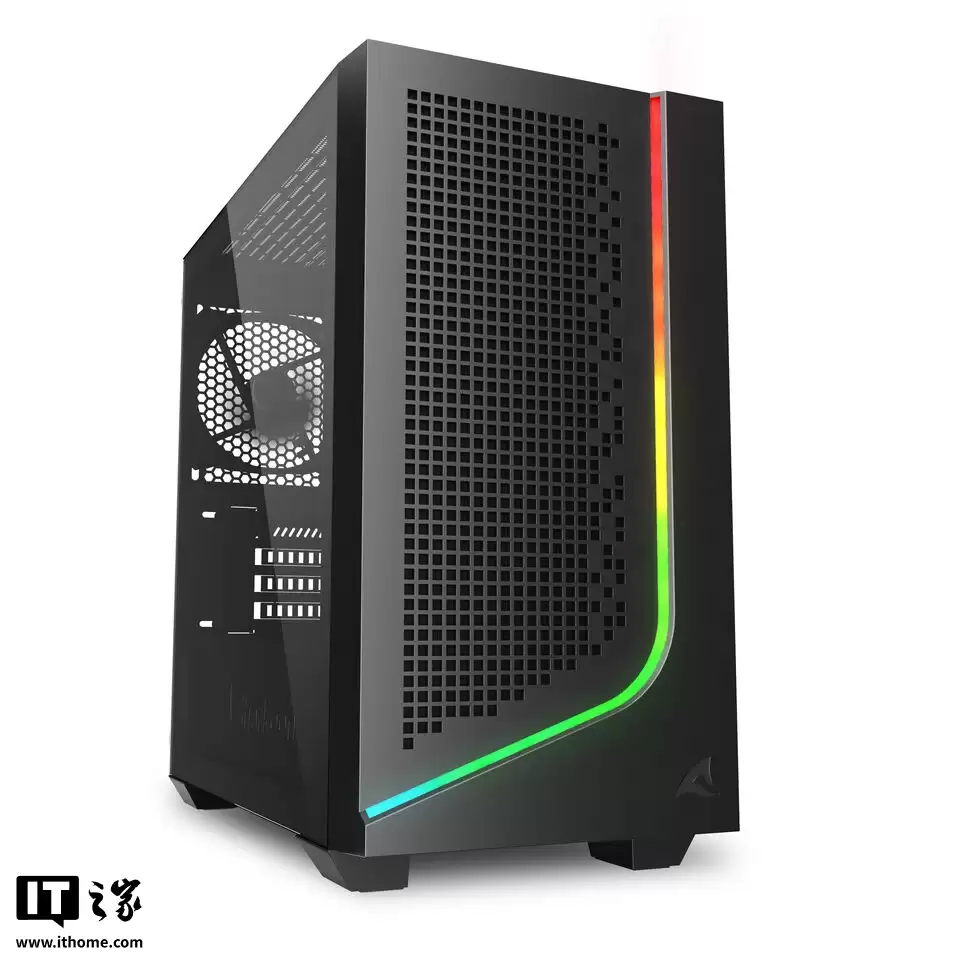 Sharkoon 旋刚推出 J1000 ARGB 机箱:兼容 Micro-ATX / ITX 主板,CPU 散热器限高 162mm