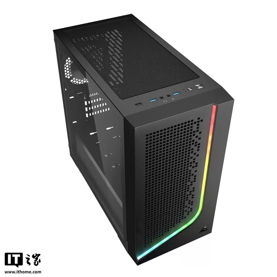 Sharkoon 旋刚推出 J1000 ARGB 机箱:兼容 Micro-ATX / ITX 主板,CPU 散热器限高 162mm