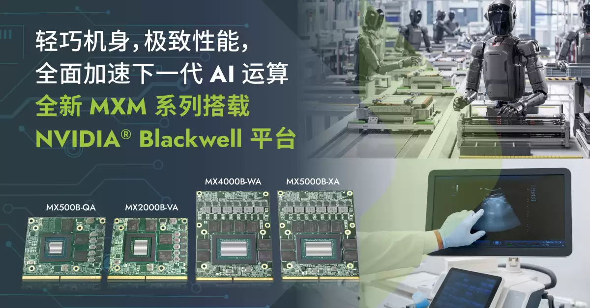 安提国际推出MXM形态RTX PRO Blackwell显卡，面向产业应用