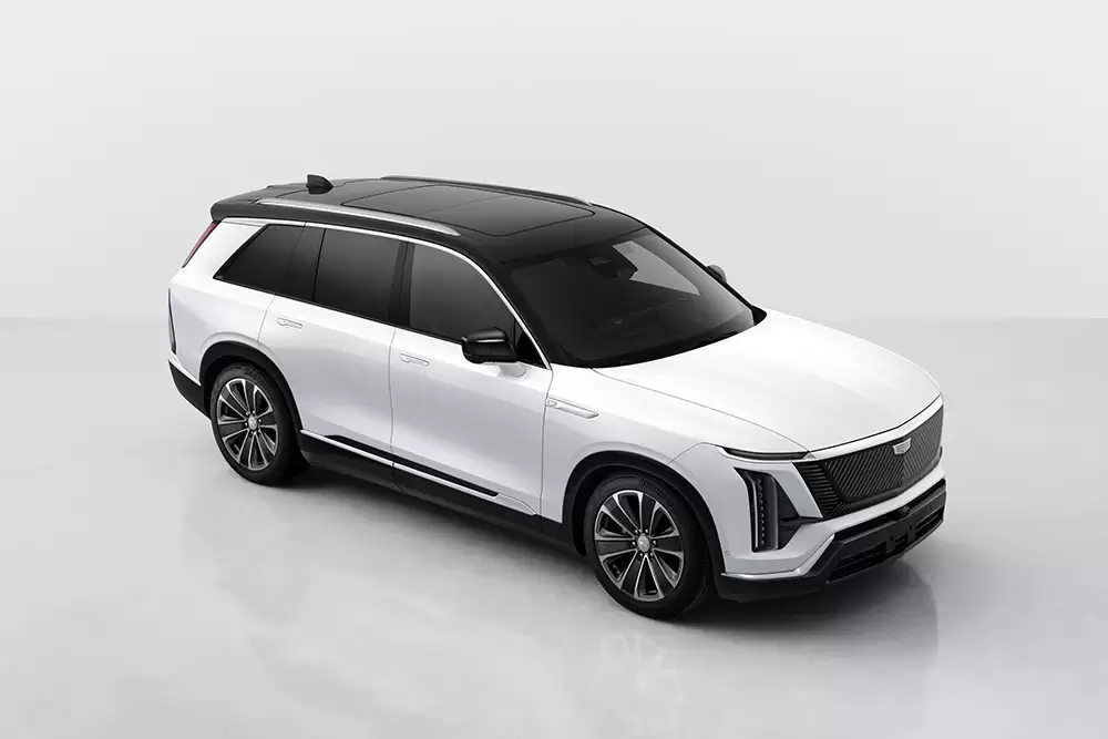 上汽通用国产凯迪拉克Vistiq纯电SUV亮相,续航482公里+4秒破百