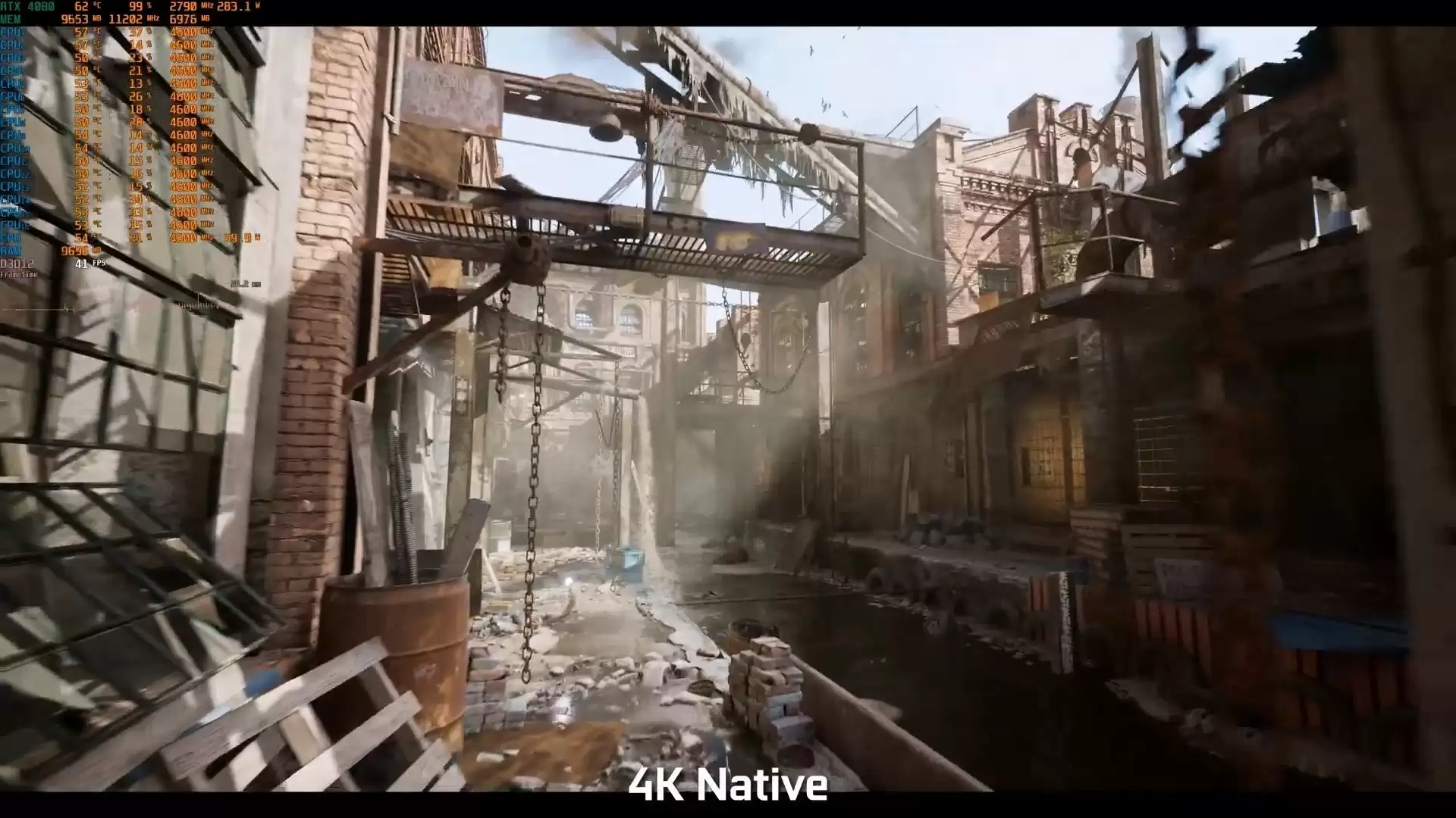 虚幻5.4技术演示：4K/60帧挑战4080极限