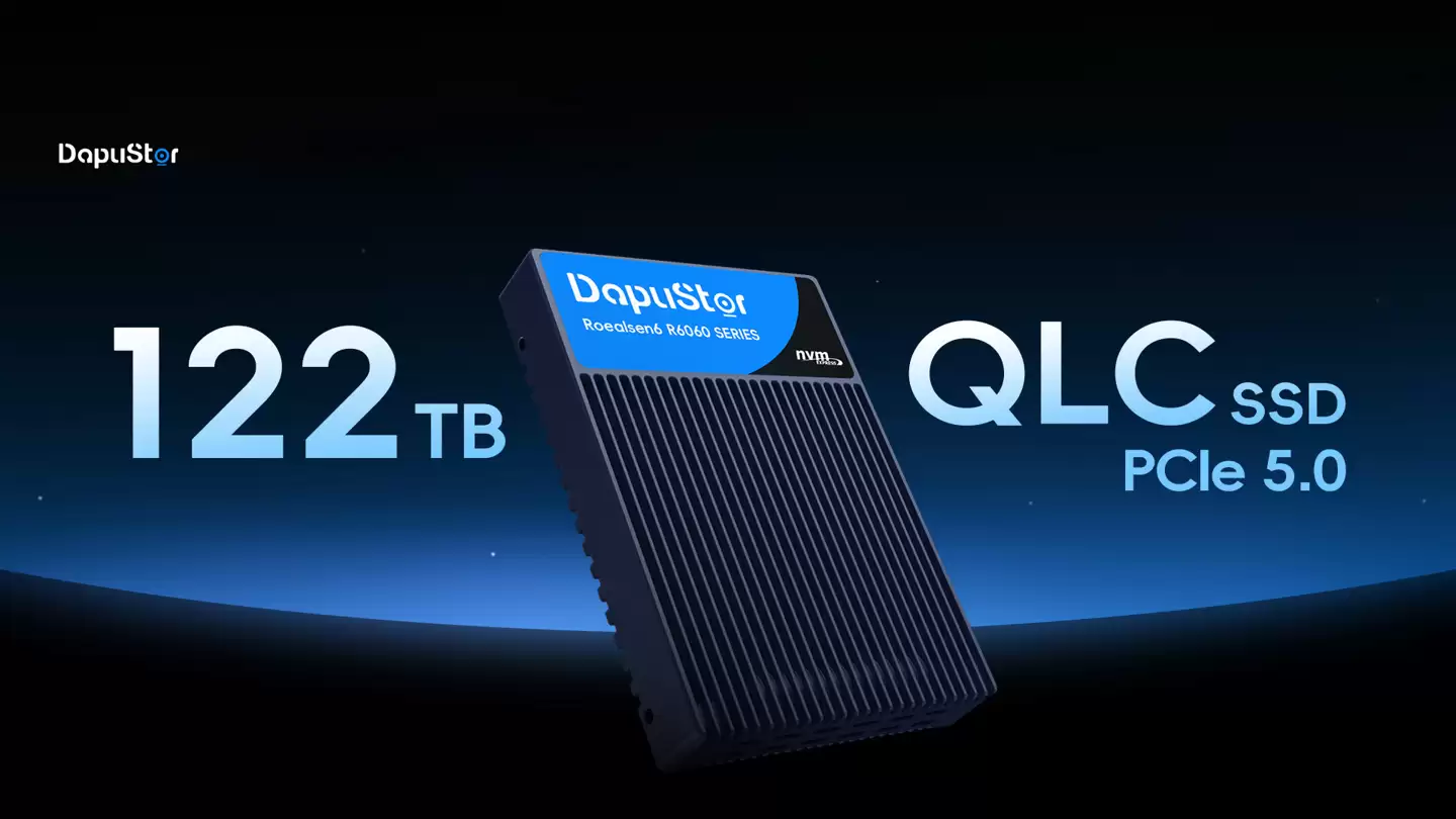 大普微推出第二代 QLC 企业级固态硬盘盘神 R6060,当前最大容量可达 245TB