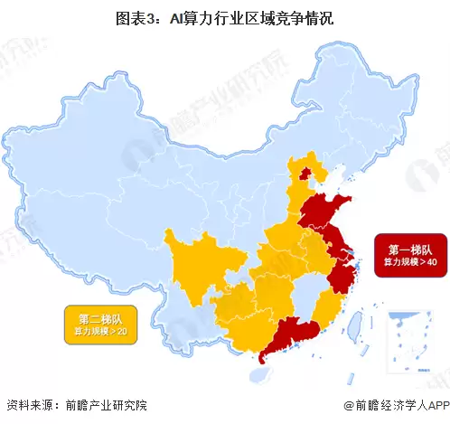 图3：AI算力行业区域竞争情况