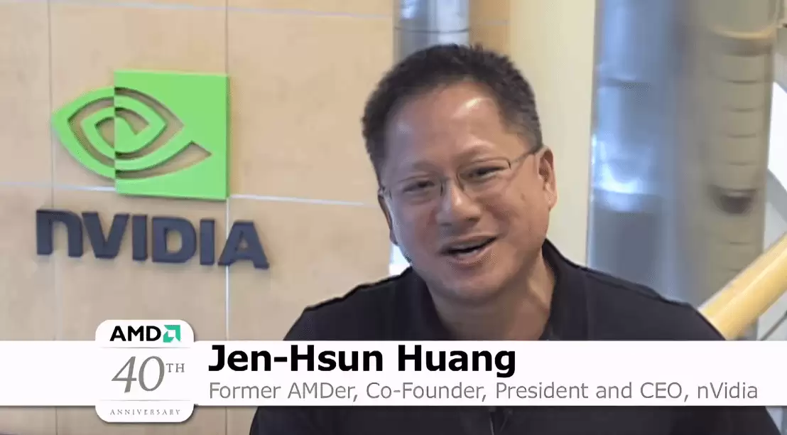 AMD庆40周年 黄仁勋亮相怀旧