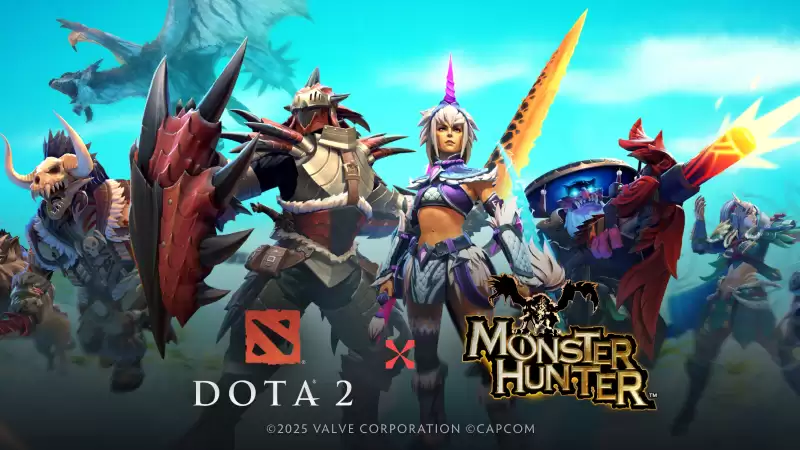 《DOTA2》日均在线狂飙60万！怪物猎人联动引发8年峰值，玩家回流率暴增25%