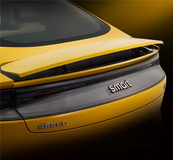 近5米!品牌史上最大 smart精灵6号官图发布:像小米SU7