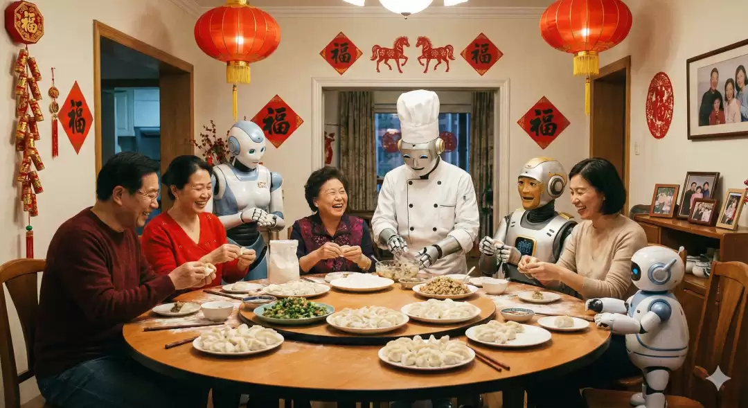 宇树、智元竞争春晚赞助席位,机器人要在马年除夕包饺子?