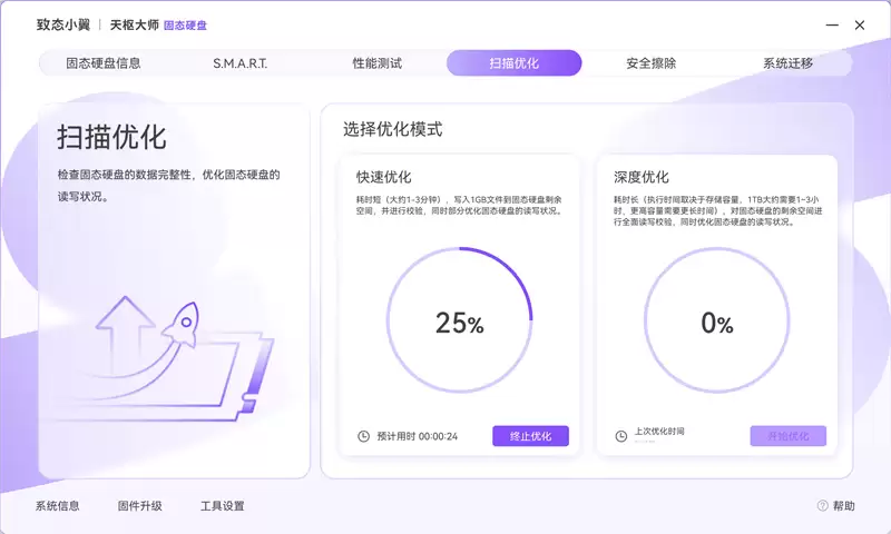 致态小翼S001 SSD评测：SATA接口性能极限 附带软件一键迁移系统