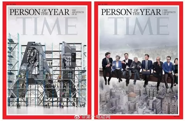 《时代》周刊年度人物致敬AI缔造者