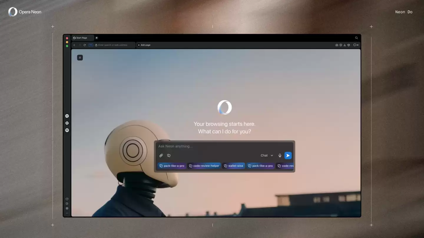 Opera“AI 智能体浏览器”Neon 上线：月费 19.9 美元，号称每周都有大变化