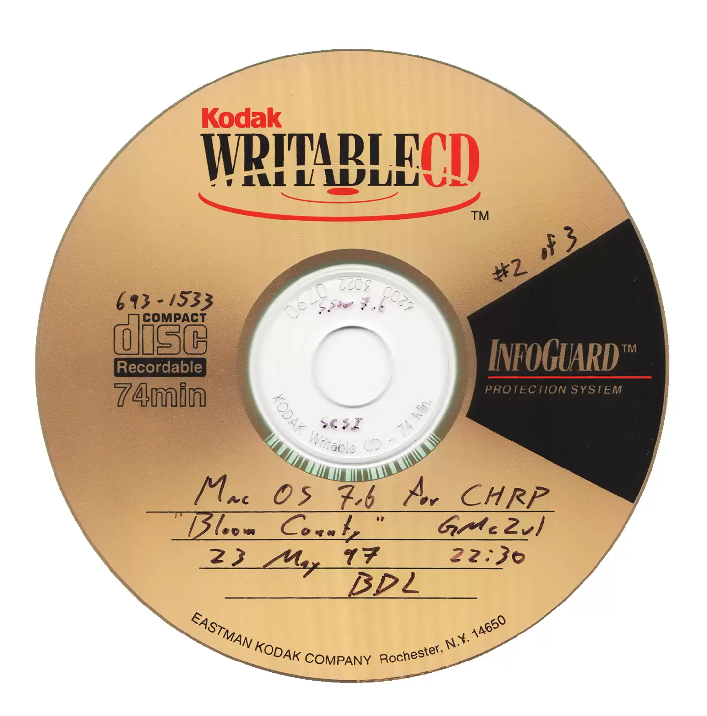 官方“黑苹果”遗珠，尘封28年的CHRP版Mac OS 7.6光盘泄露