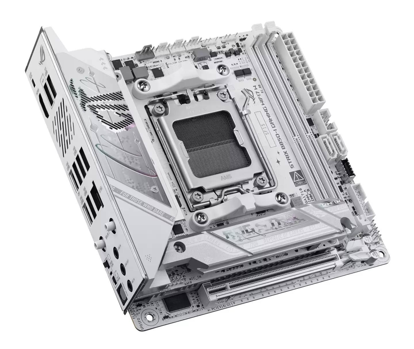 2599 元，华硕 ROG STRIX B850-I GAMING WIFI7 W“迷你吹雪”主板上市