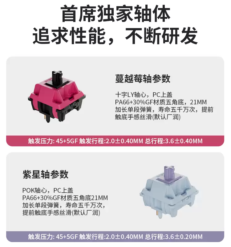 首席玩家推出 NEO108 系列全配列三模机械键盘，239 元起