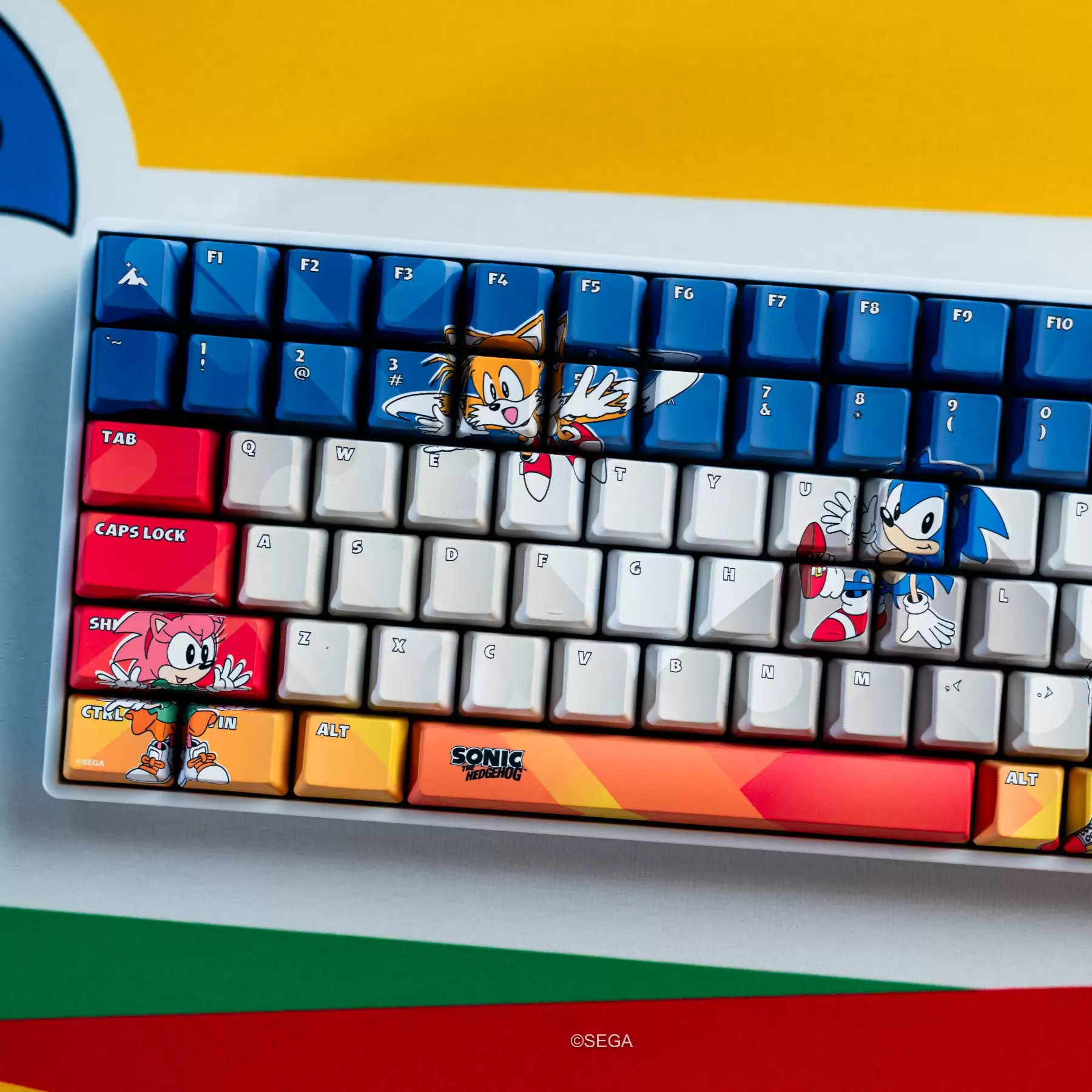 Higround 推出第二弹世嘉联名键盘外设，索尼克与 Dreamcast 游戏机主题