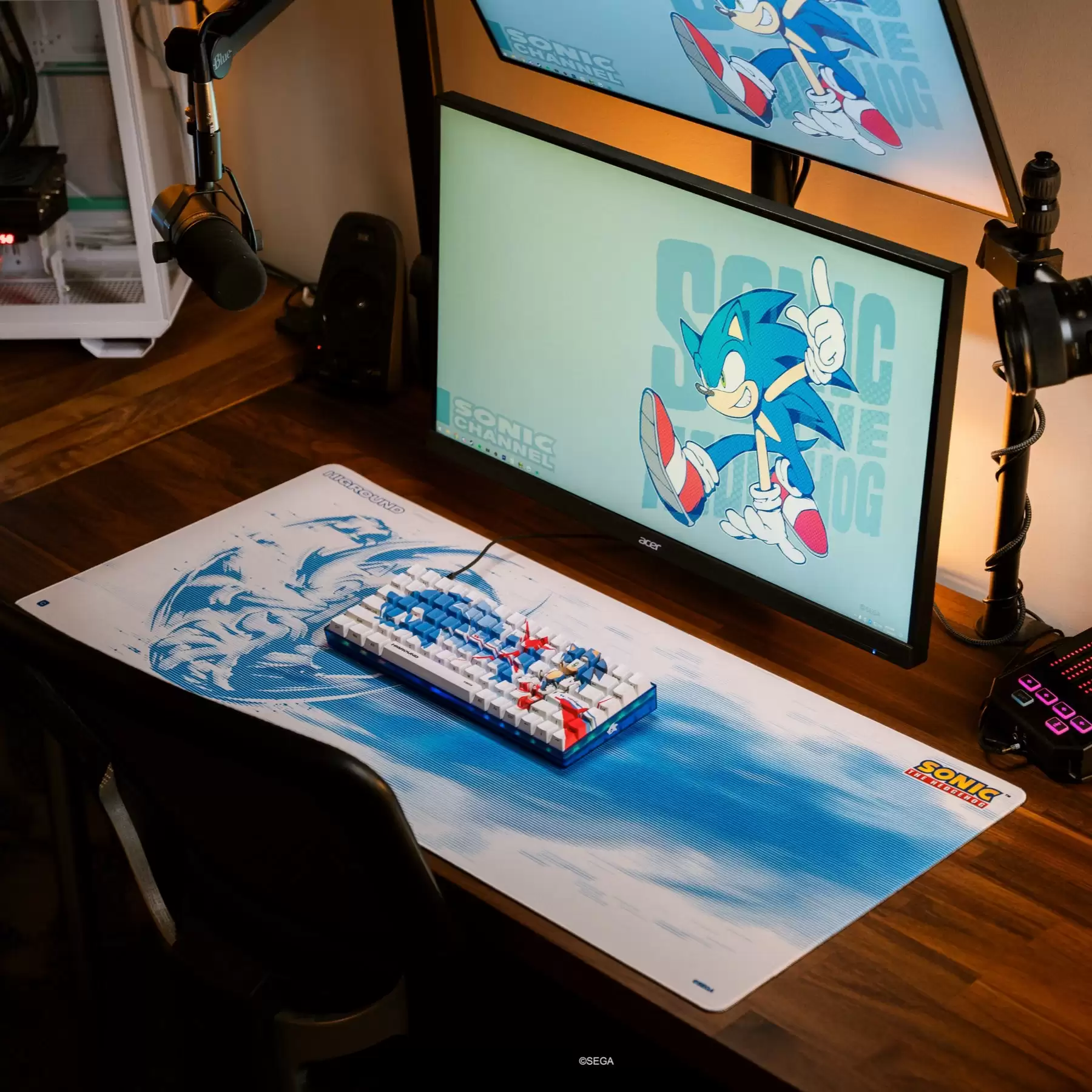 Higround 推出第二弹世嘉联名键盘外设，索尼克与 Dreamcast 游戏机主题