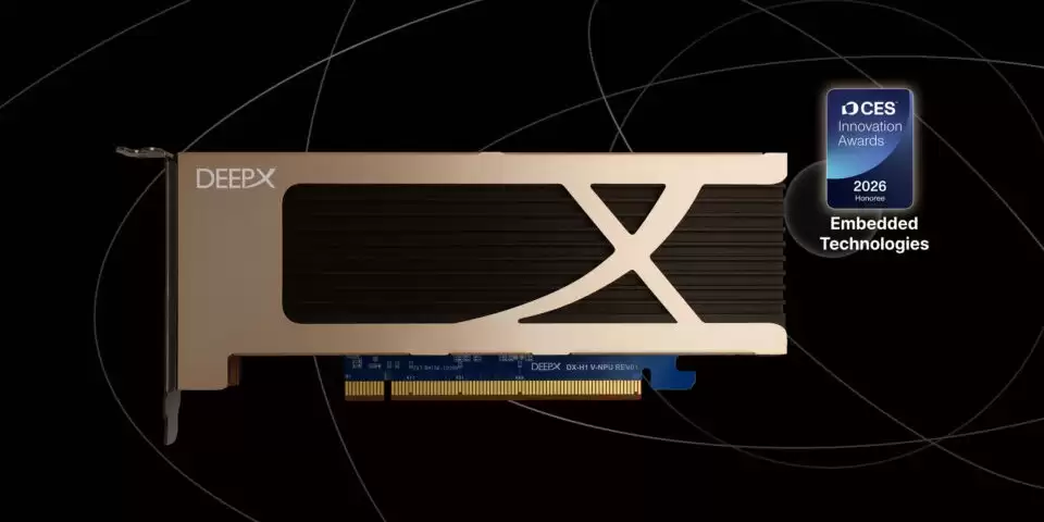DEEPX 发布 DX-H1 V-NPU：单芯片 30W 可处理数百路 AI 视频流