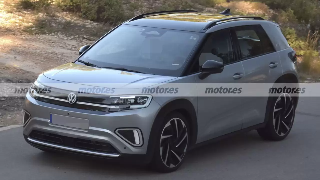 大众 ID.Cross 纯电小型 SUV 量产版谍照曝光,明年上市