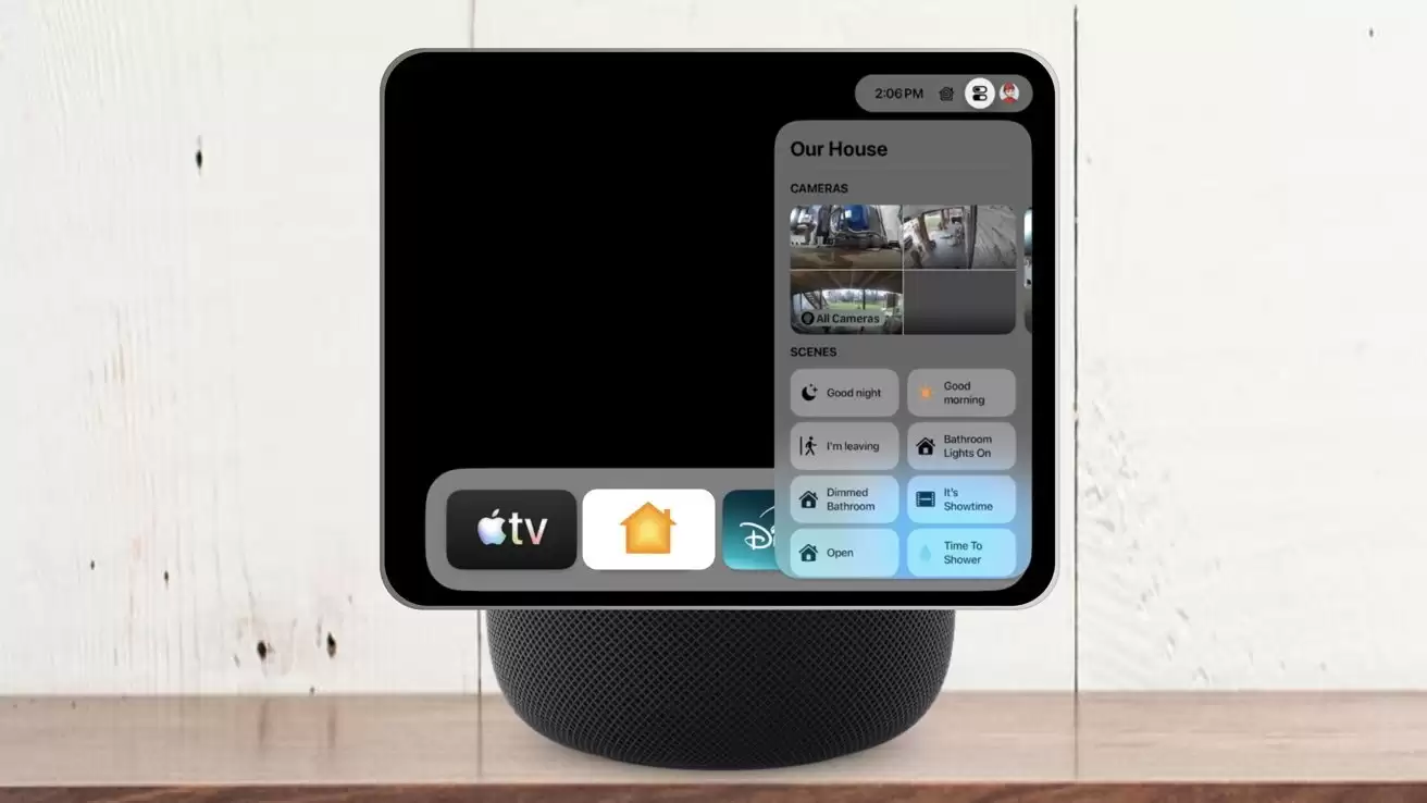 苹果 HomePad 带屏音箱曝光:定位 AI 智能家居中枢,能“刷脸”识别你的家人