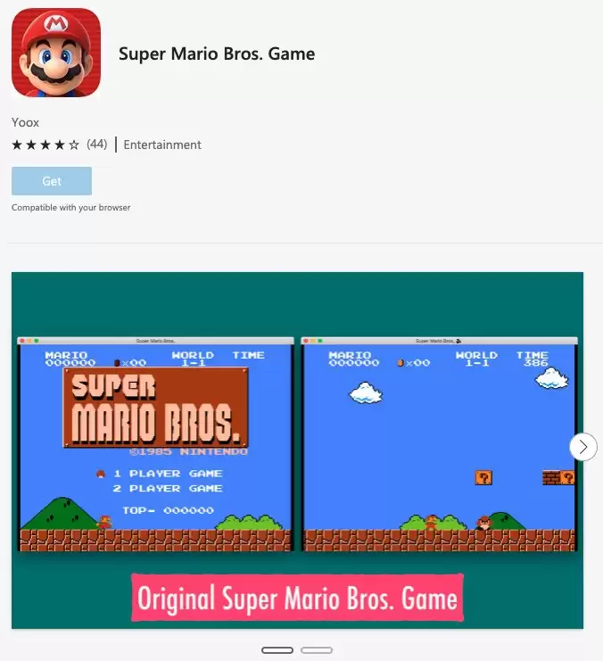 微软 Edge 浏览器扩展商店出现多款盗版游戏,含《马里奥赛车》等